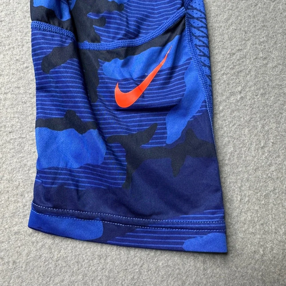 Nike Pro Compression Leggings Mens XL Blue Camo Navy 2 Pack 848863-455